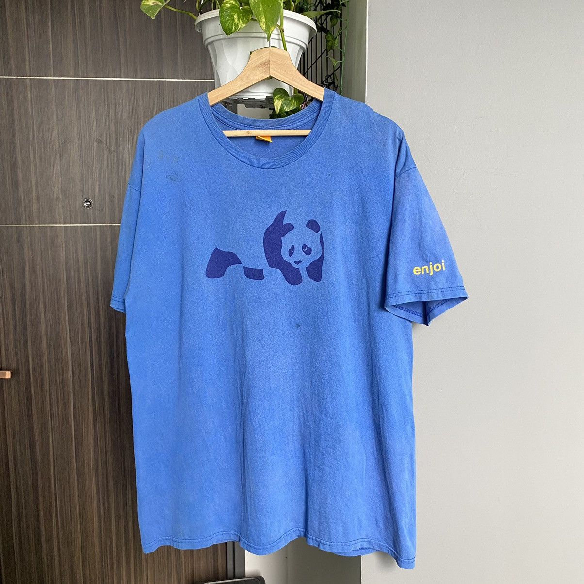 Thrashed Faded Vintage Y2K Enjoi Skateboard ERD GRUNGE TEE