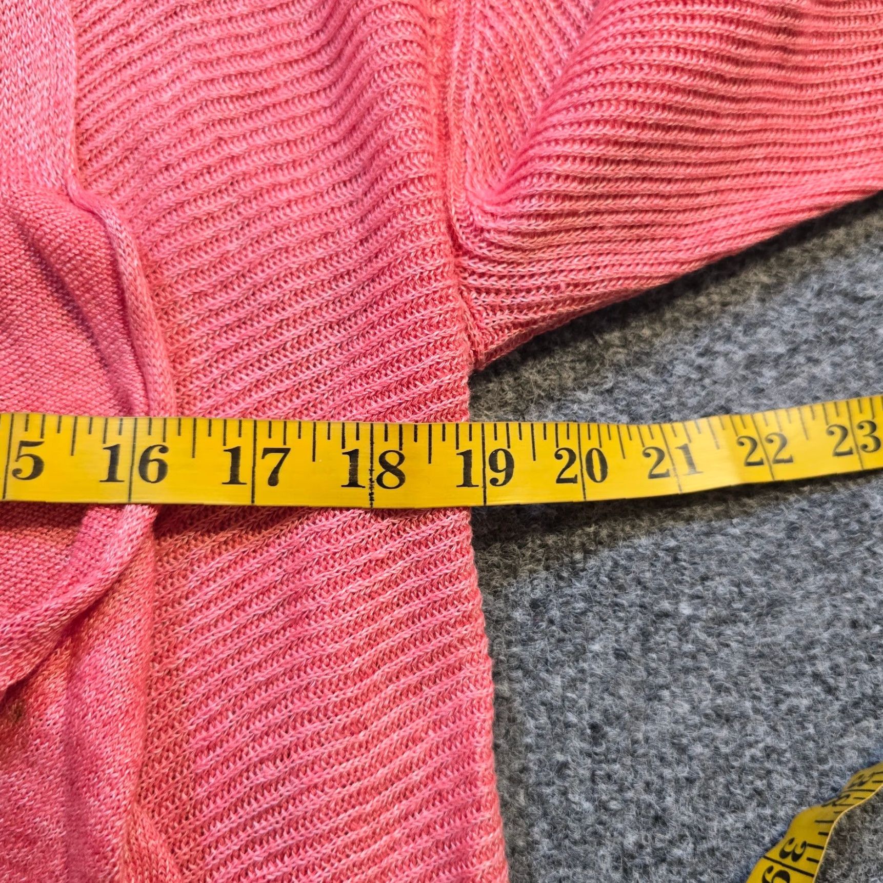 Eileen Fisher VINTAGE Eileen Fisher Cardigan Women Size Large Petite Pink Linen Open Casual Beachy Size L / US 10 / IT 46 - 5 Thumbnail