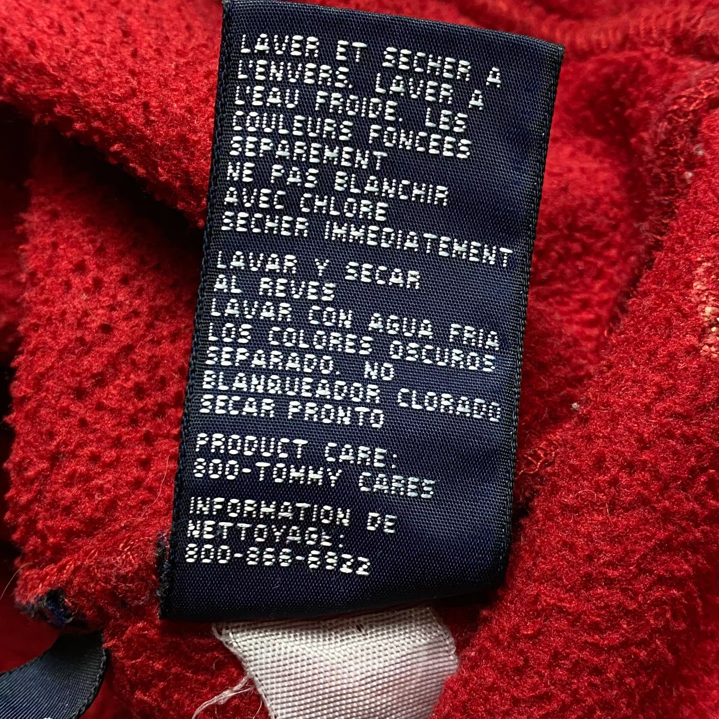 Tommy Hilfiger × Vintage Men’s Fleece Sweatshirt Tommy Hilfiger Vintage Size L Size US L / EU 52-54 / 3 - 7 Thumbnail
