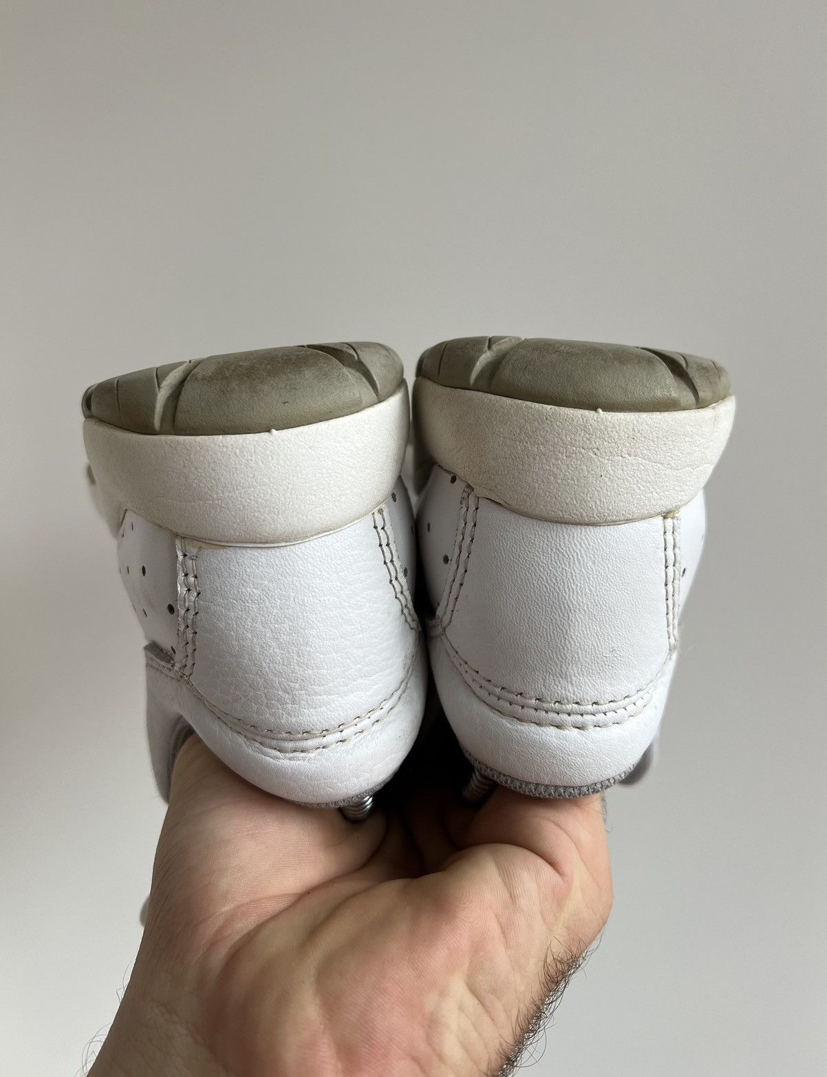 Oakley × Vintage Vintage Oakley White Leather Sneakers Size US 8.5 / EU 41-42 - 8 Thumbnail