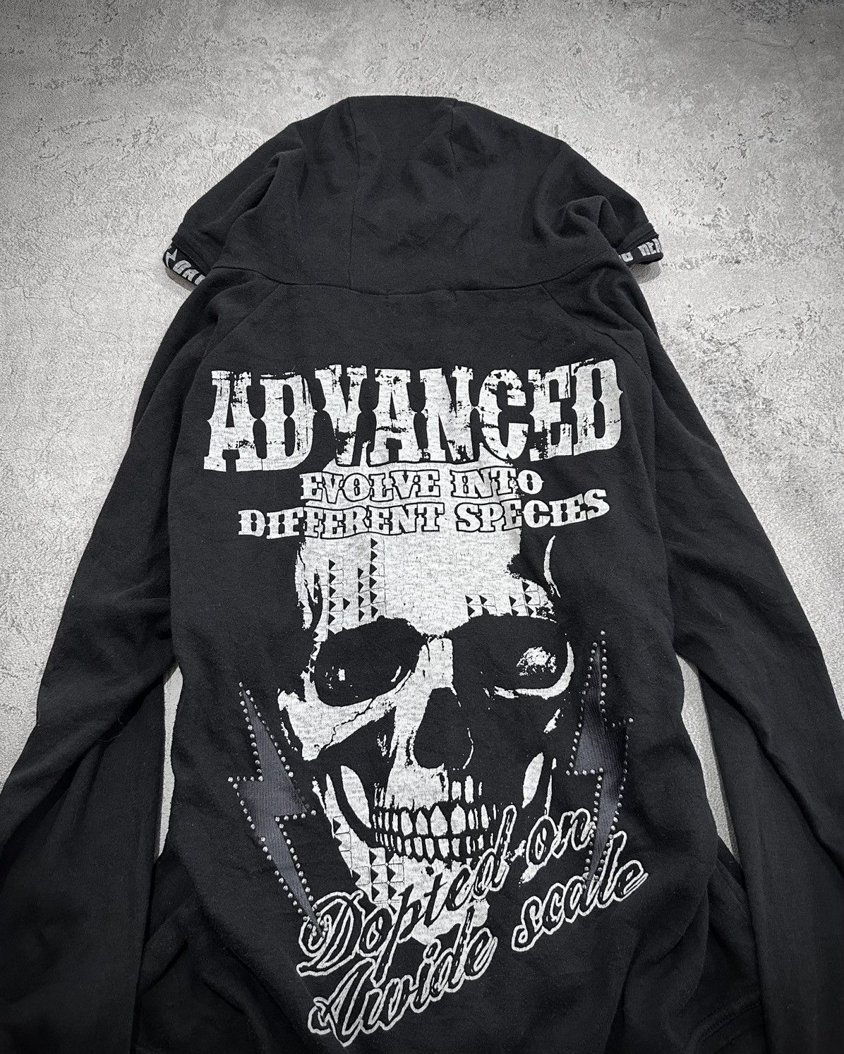 Seditionaries Ghost of Harlem Skulls Zip Hoodie Size US M / EU 48-50 / 2 - 6 Thumbnail