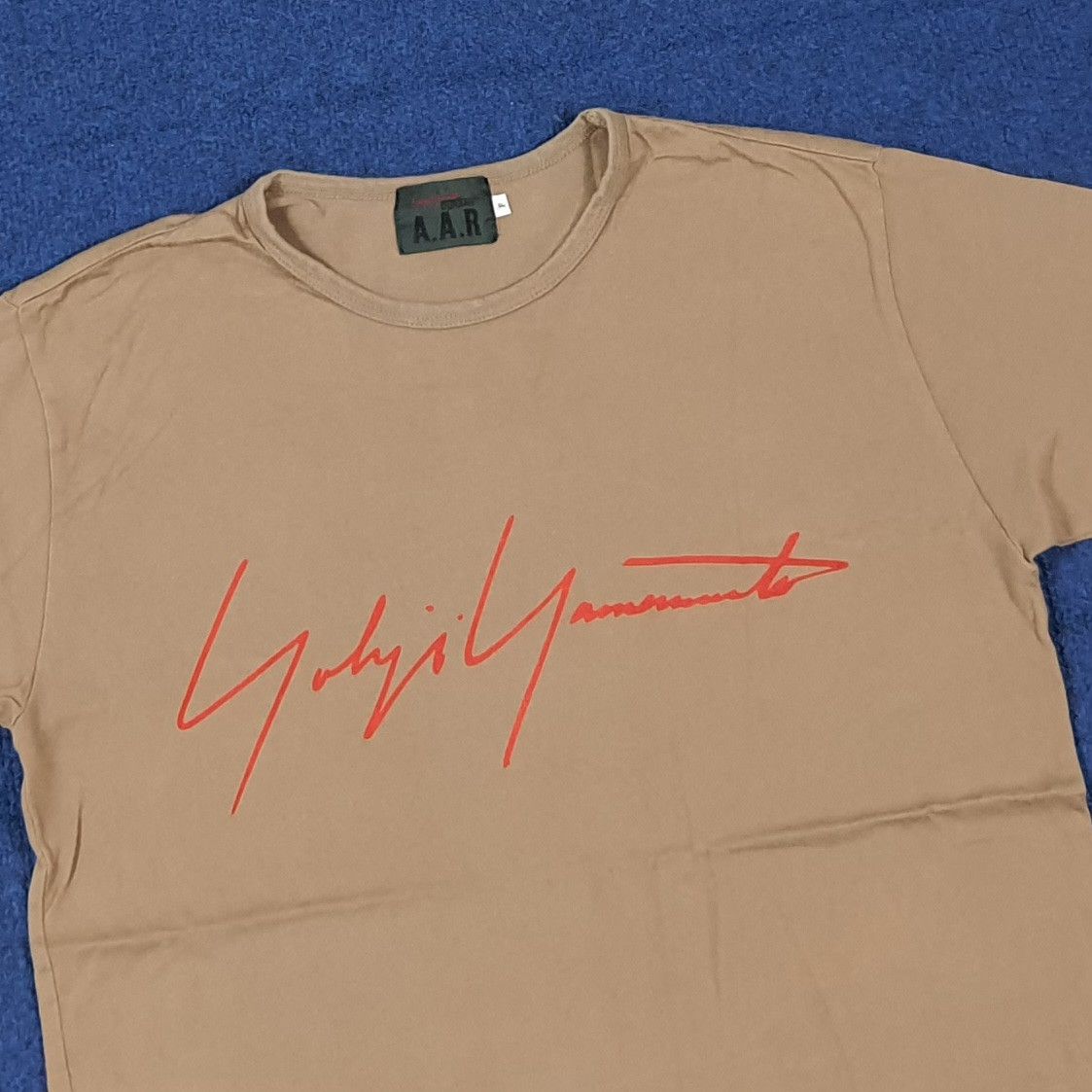 Yohji Yamamoto Vintage A.A.R Yohji Yamamoto Japan Designer Tshirt C285N33 Size US S / EU 44-46 / 1 - 2 Thumbnail