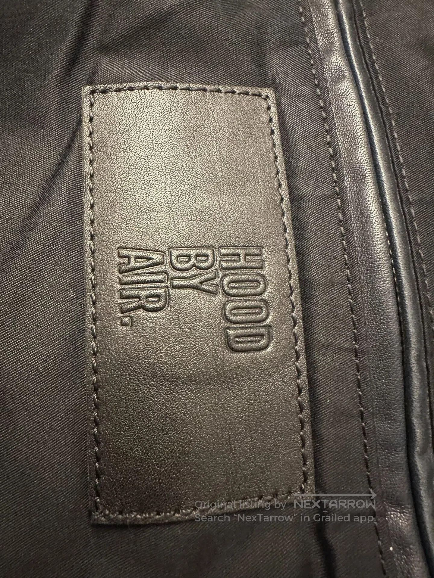 Hood By Air hood by air stylish black backpack with laces. Size ONE SIZE - 4 Thumbnail