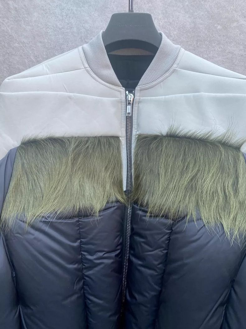 Rick Owens Rick Owens Down Jacket with Batwing Sleeves-2508 Size US M / EU 48-50 / 2 - 4 Thumbnail