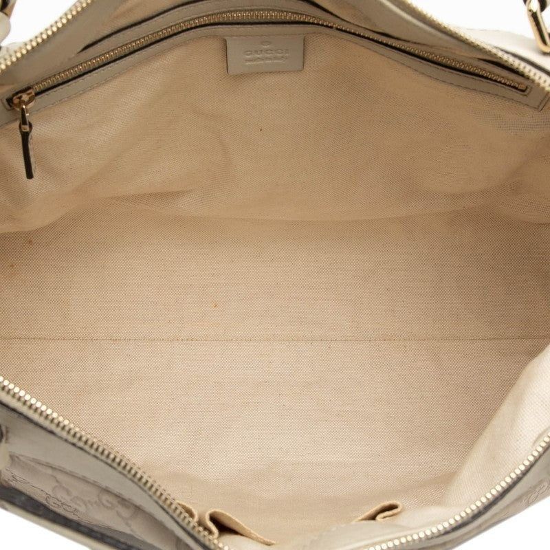 Gucci Gucci Guccissima Interlocking G Mayfair Tote Beige Size ONE SIZE - 2 Thumbnail