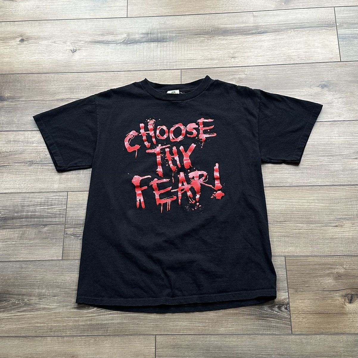 Universal Studios 2007 Universal Halloween Horror Nights Choose Thy Fear Tee Size US M / EU 48-50 / 2 - 1 Thumbnail