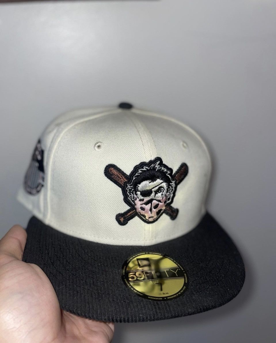 image of Hat Club x New Era Ecap City Pittsburg Pirates Banned Logo Pink Uv Sizl in White, Men's