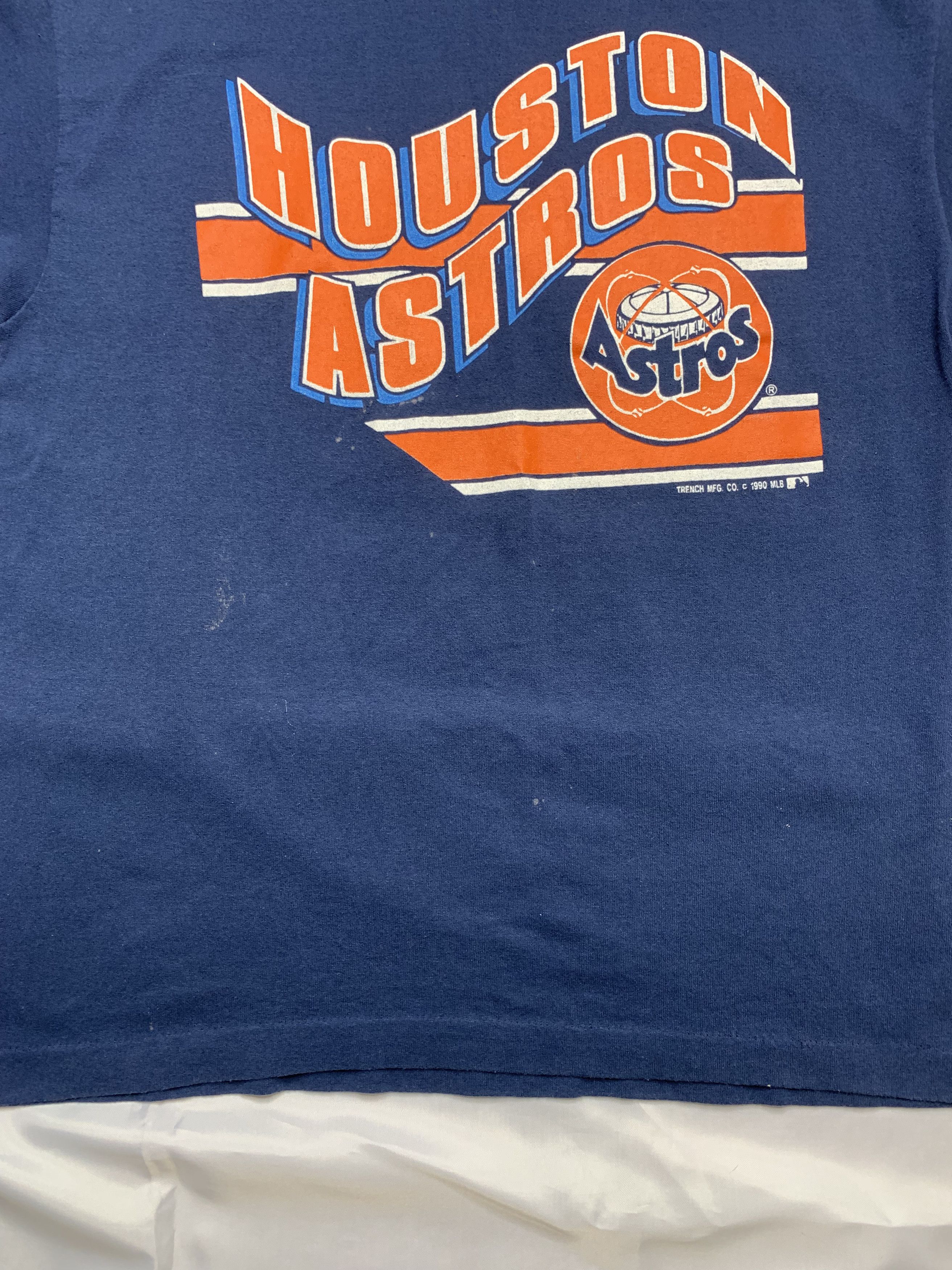American Trench Vintage 1990 Houston Astros Graphic Tee Size US L / EU 52-54 / 3 - 3 Thumbnail