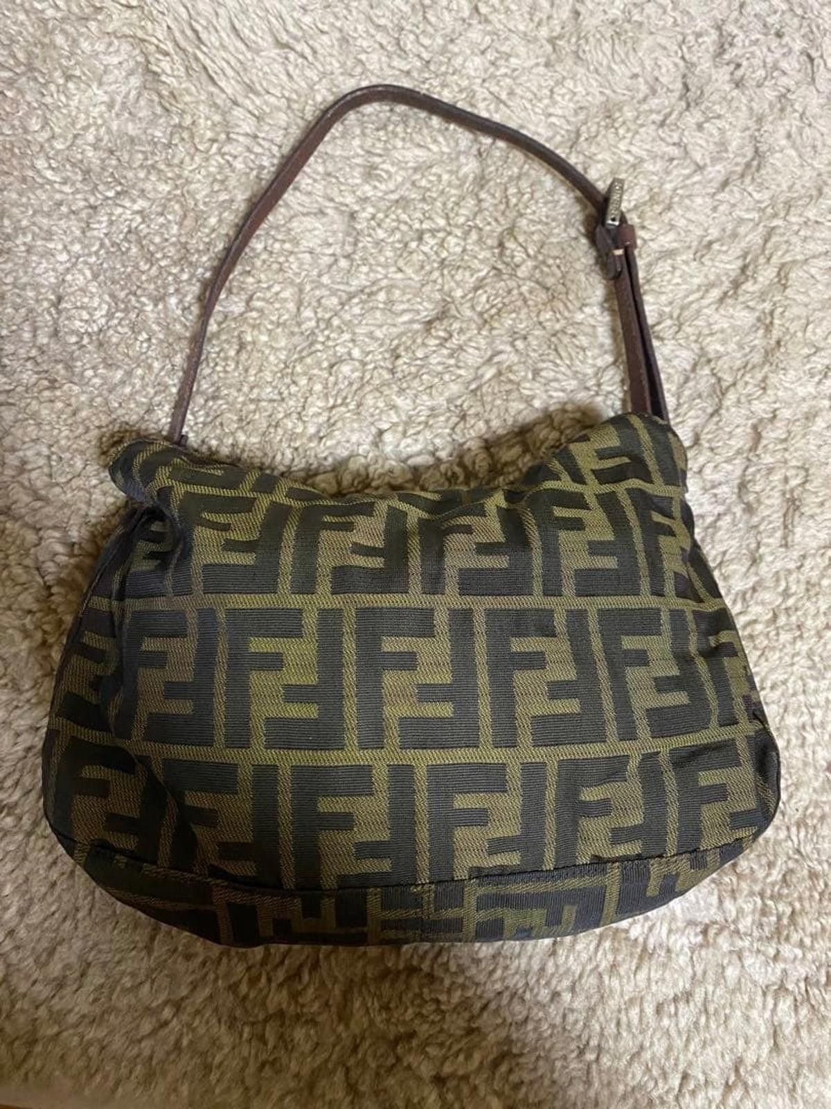 Fendi Fendi - Monogram Canvas Shoulder Bag Size ONE SIZE - 3 Thumbnail