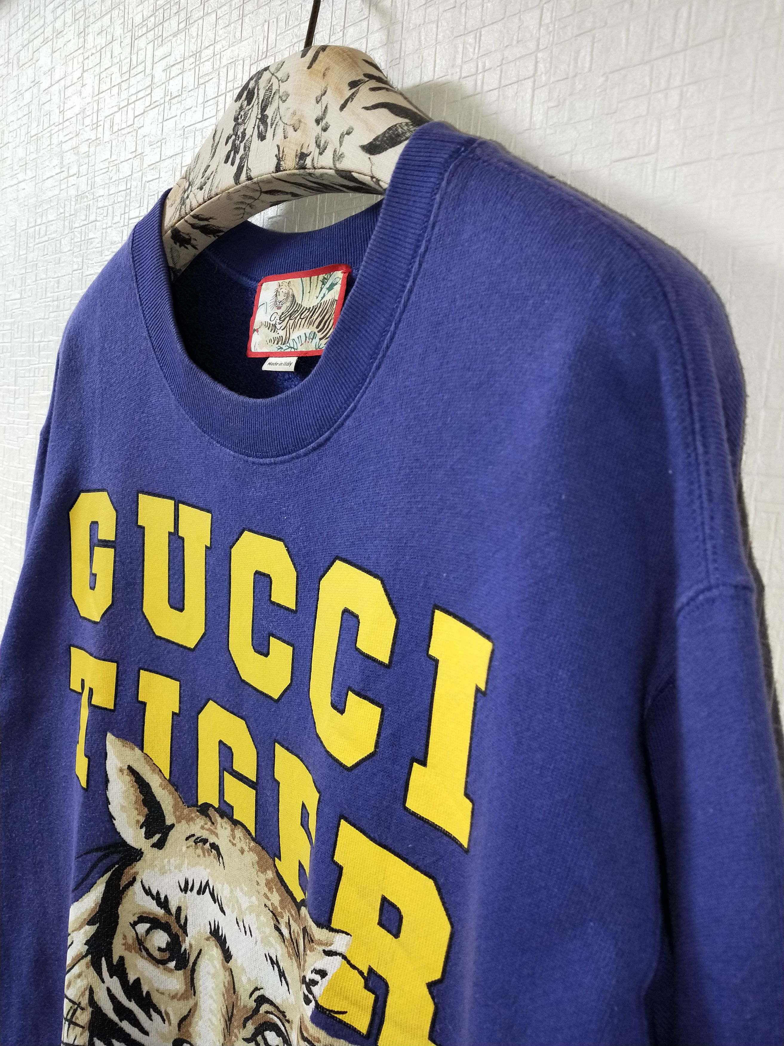 Gucci 'Tiger' Print Sweatshirt Size US L / EU 52-54 / 3 - 3 Thumbnail
