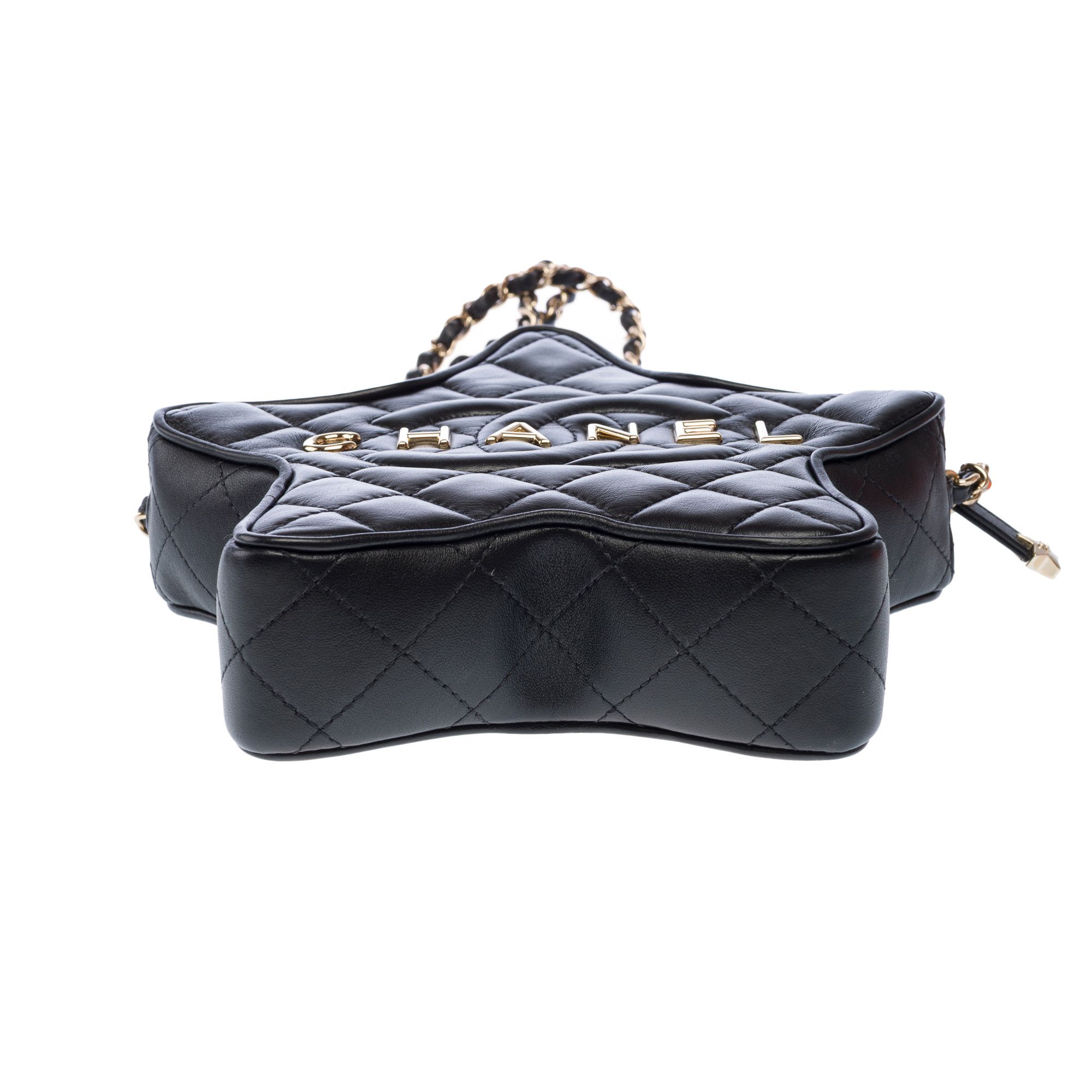 Chanel Chanel Star in Black Leather Size ONE SIZE - 11 Thumbnail