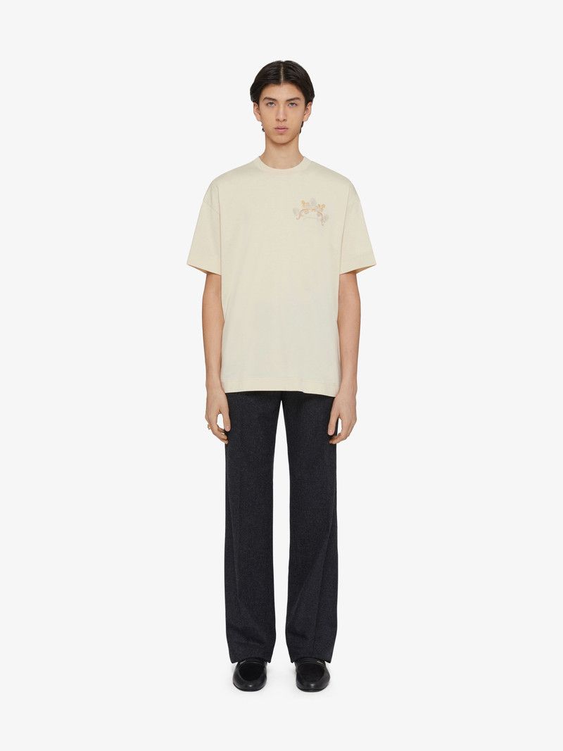 Givenchy o1n1vont0326 T-Shirt in White Size US L / EU 52-54 / 3 - 2 Thumbnail