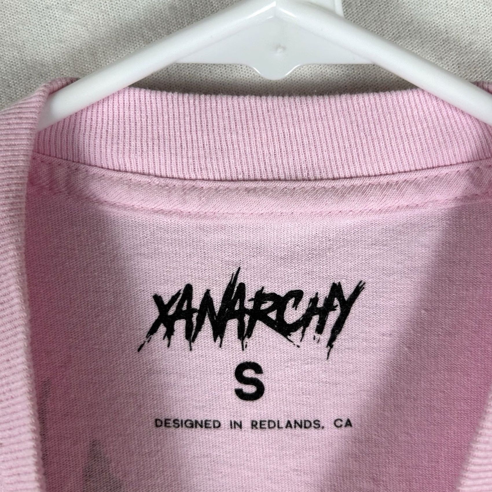 Vintage Lil Xan Total Xanarchy Anarchy Tour Concert T-Shirt Womens Small Pink S Size S / US 4 / IT 40 - 3 Thumbnail