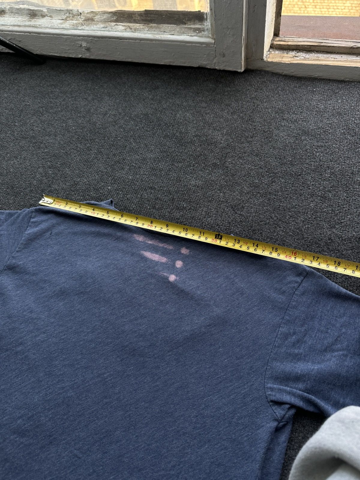 Other OPIUM 🚨 RAQUEL ALLEGRA BASIC LINE BLUE OPIUM DISTRESSED TEE Size M / US 6-8 / IT 42-44 - 13 Thumbnail