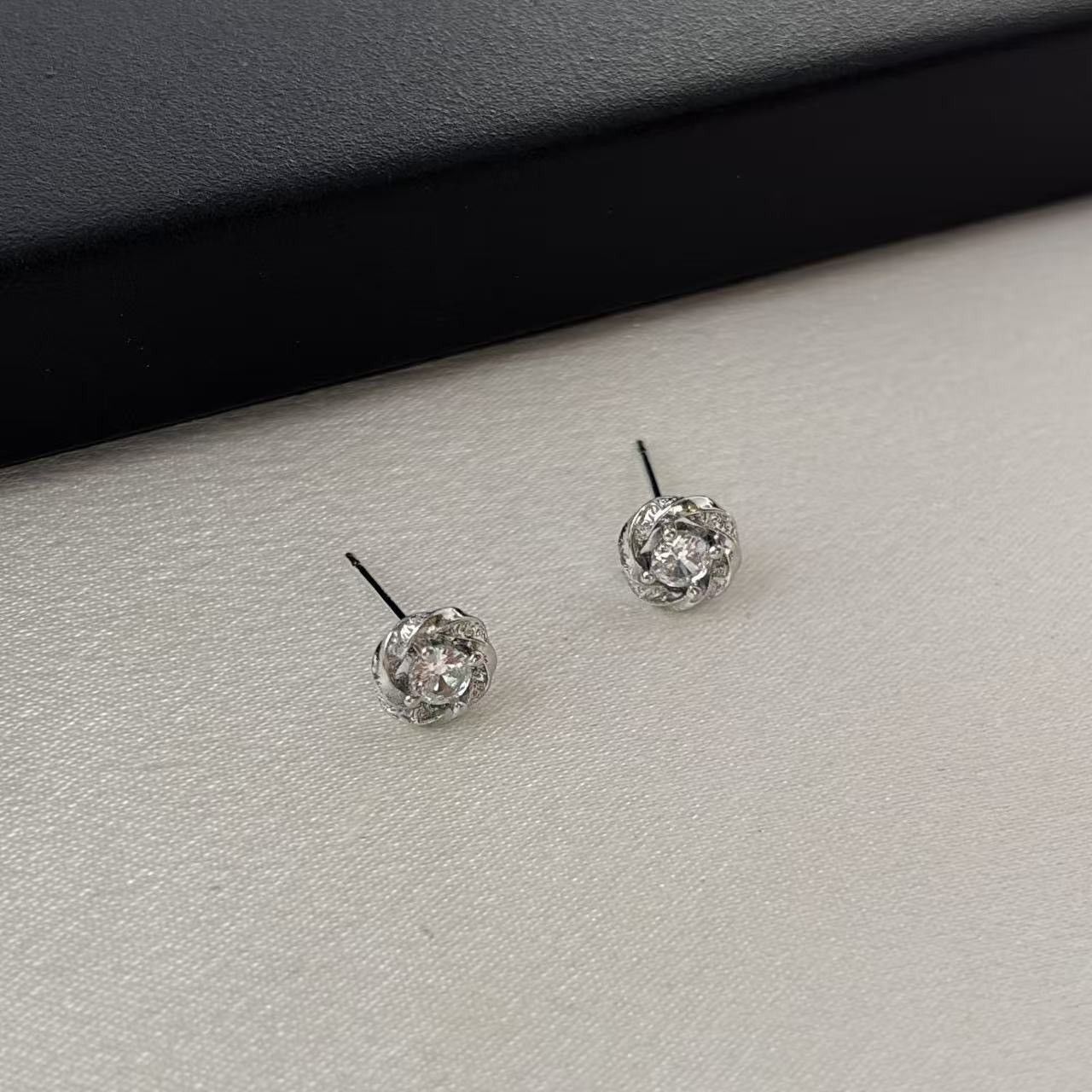 Other 6mm CZ Stud Earrings for Men Women Size ONE SIZE - 3 Thumbnail