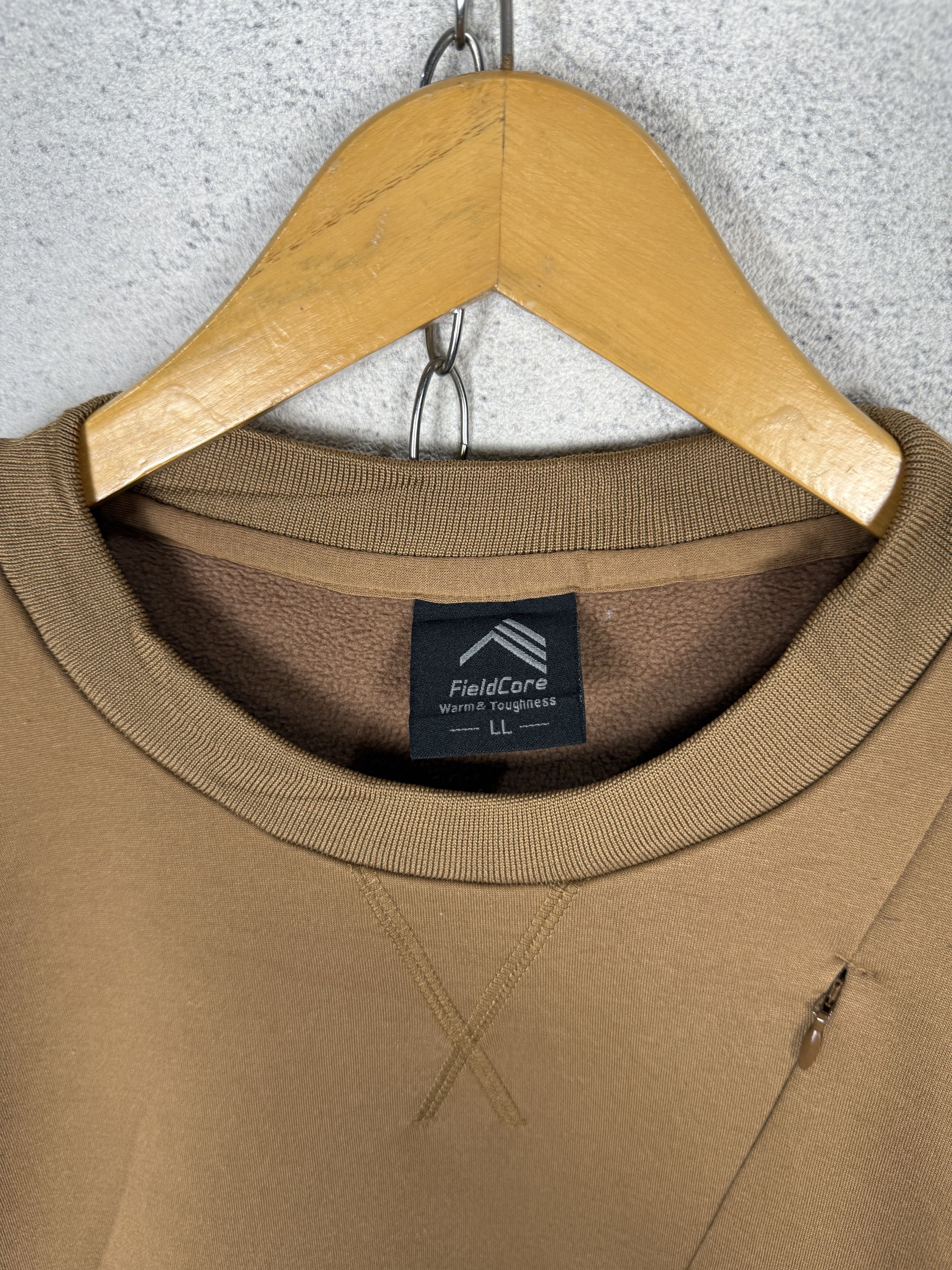 Japanese Brand Fieldcore Utility Sweatshirt Crewneck Size US L / EU 52-54 / 3 - 6 Thumbnail