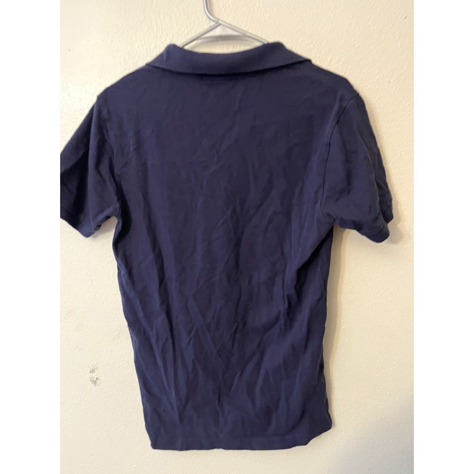 Vintage US Polo Assn Navy Blue Collared Shirt Short Sleeve Size Small Size US S / EU 44-46 / 1 - 2 Thumbnail