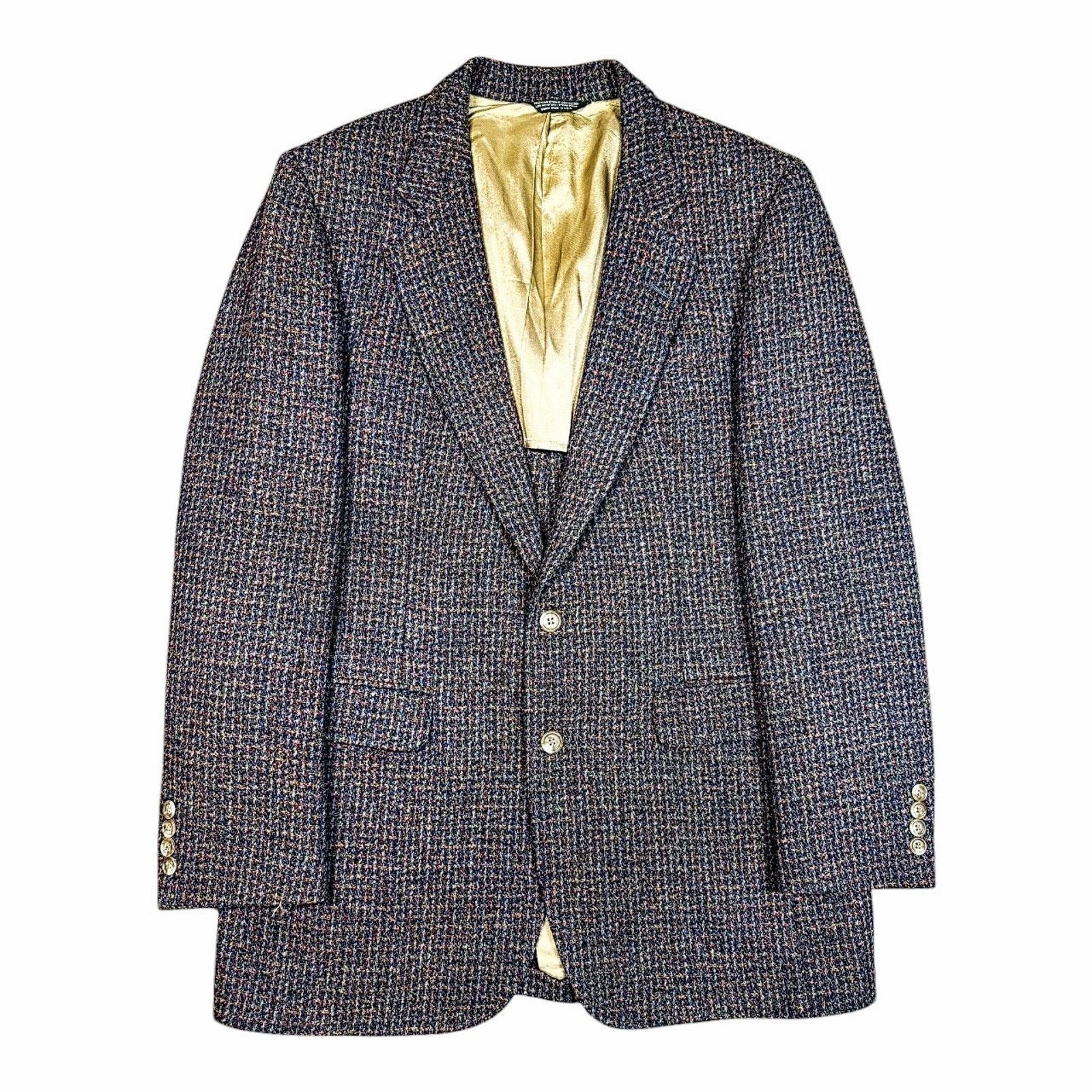 Harris Tweed Heironimus Harris Tweed Blazer 42R Wool Sport Coat Vintage Size 42R - 1 Thumbnail