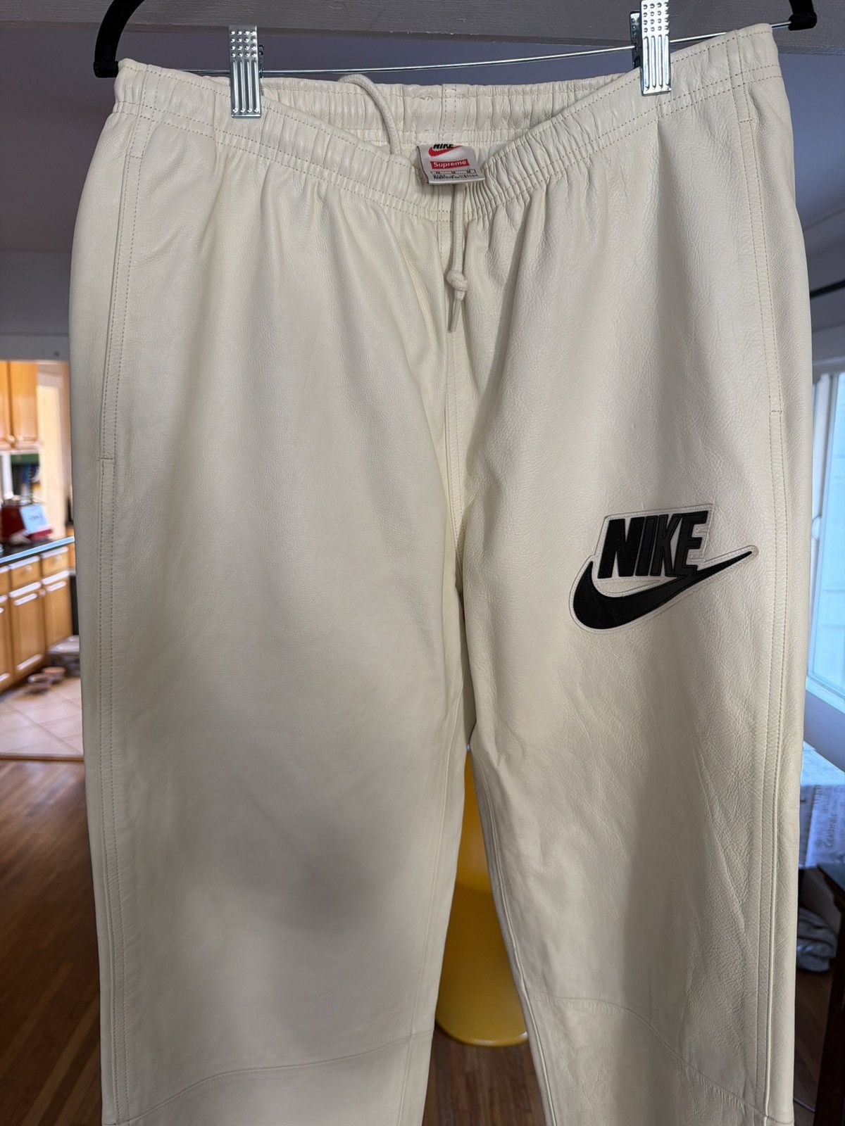 Nike × Supreme SUPREME X NIKE LEATHER PANT Size US 34 / EU 50 - 1 Thumbnail