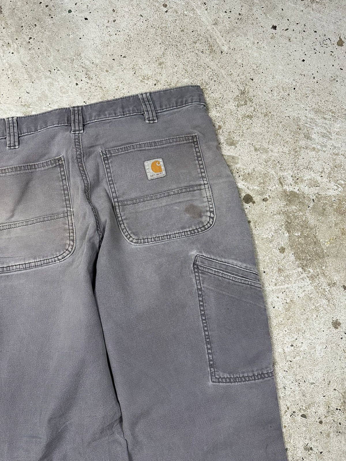 Carhartt ‼️ Vintage Carhartt Distressed Single Knee Carpenter Pants Size US 32 / EU 48 - 12 Thumbnail