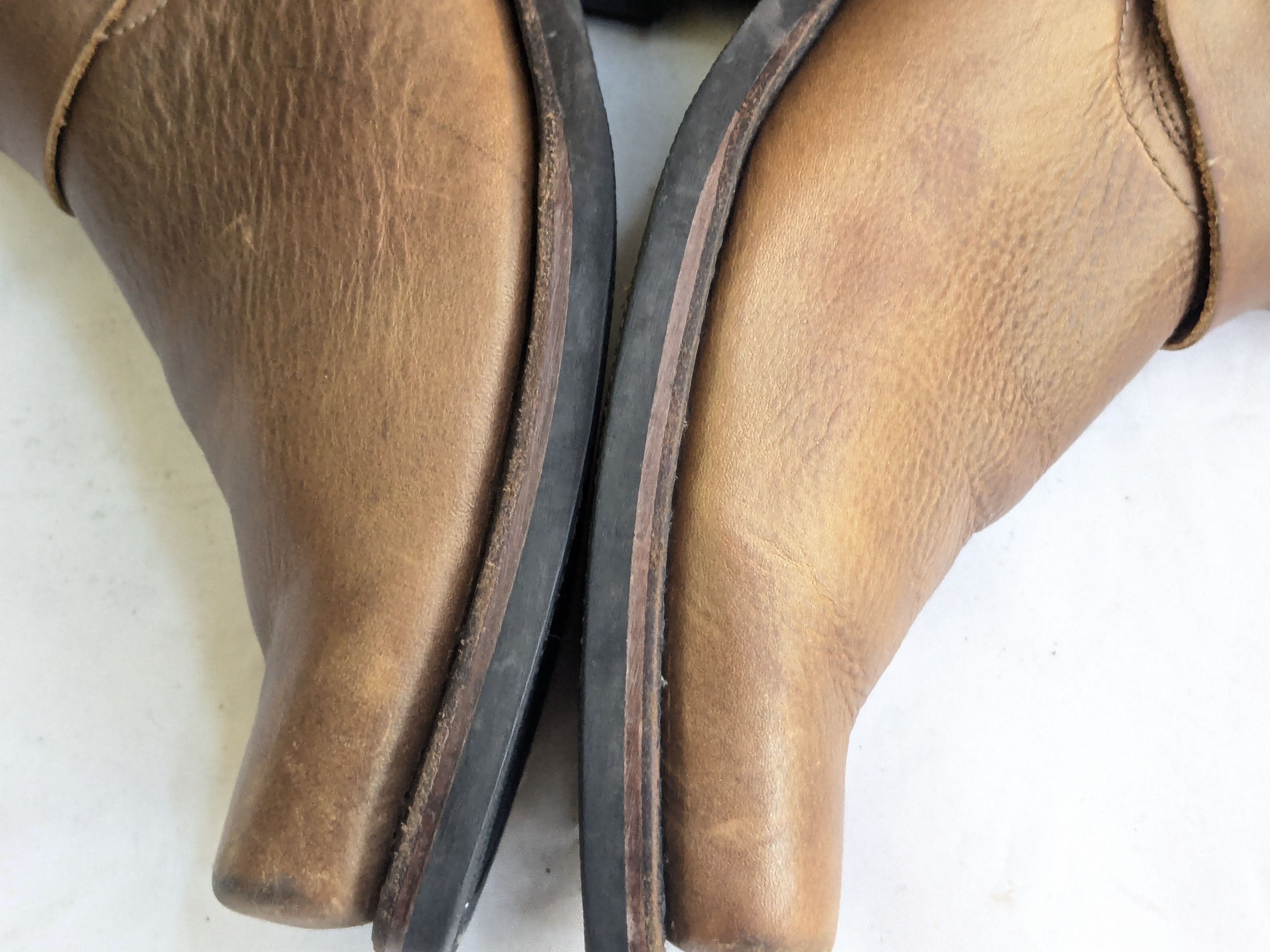 Frye Vintage Frye Harness Brown Leather 8 M Leather Buckle Size US 8 / EU 41 - 6 Thumbnail