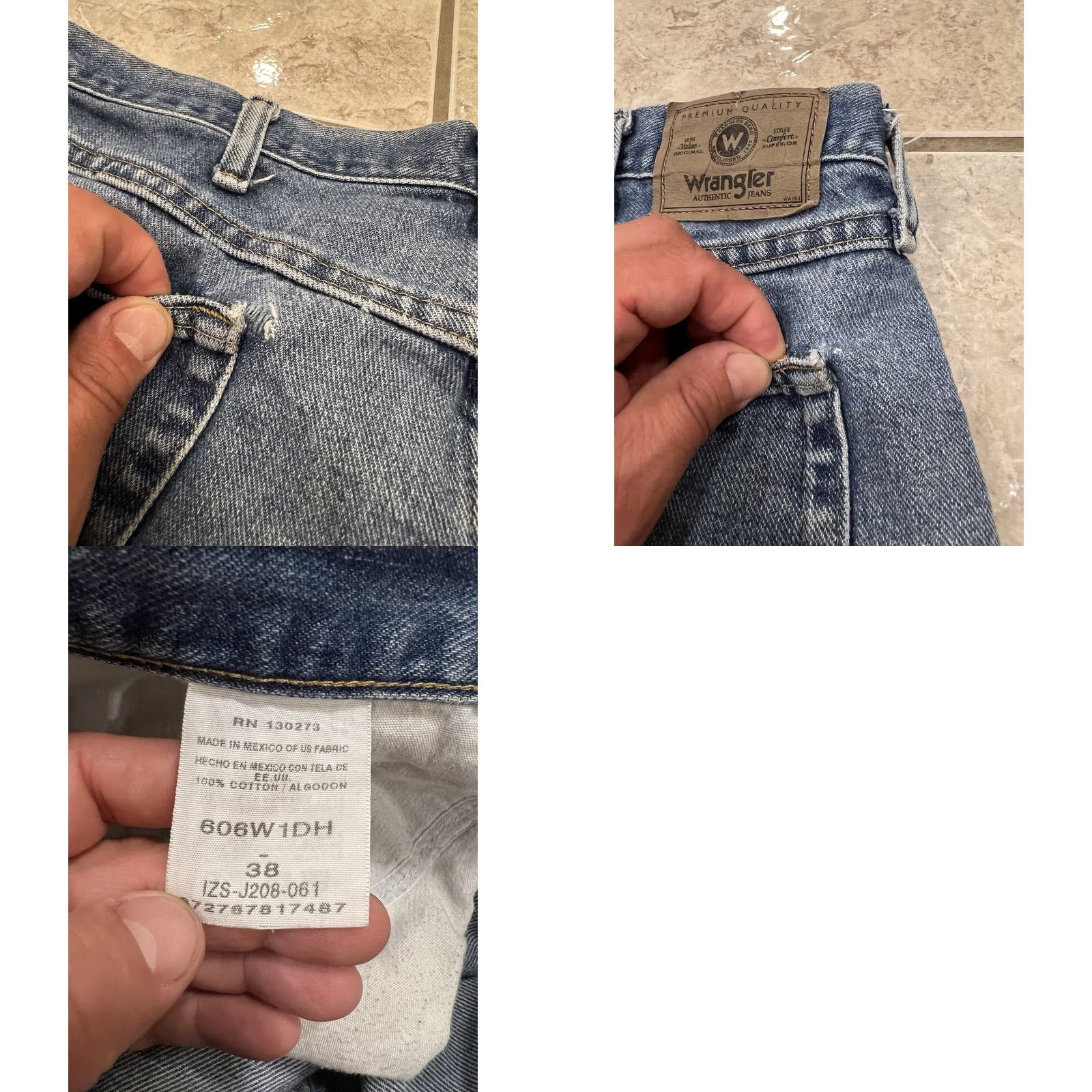 Wrangler VINTAGE? No. Size US 38 / EU 54 - 8 Thumbnail