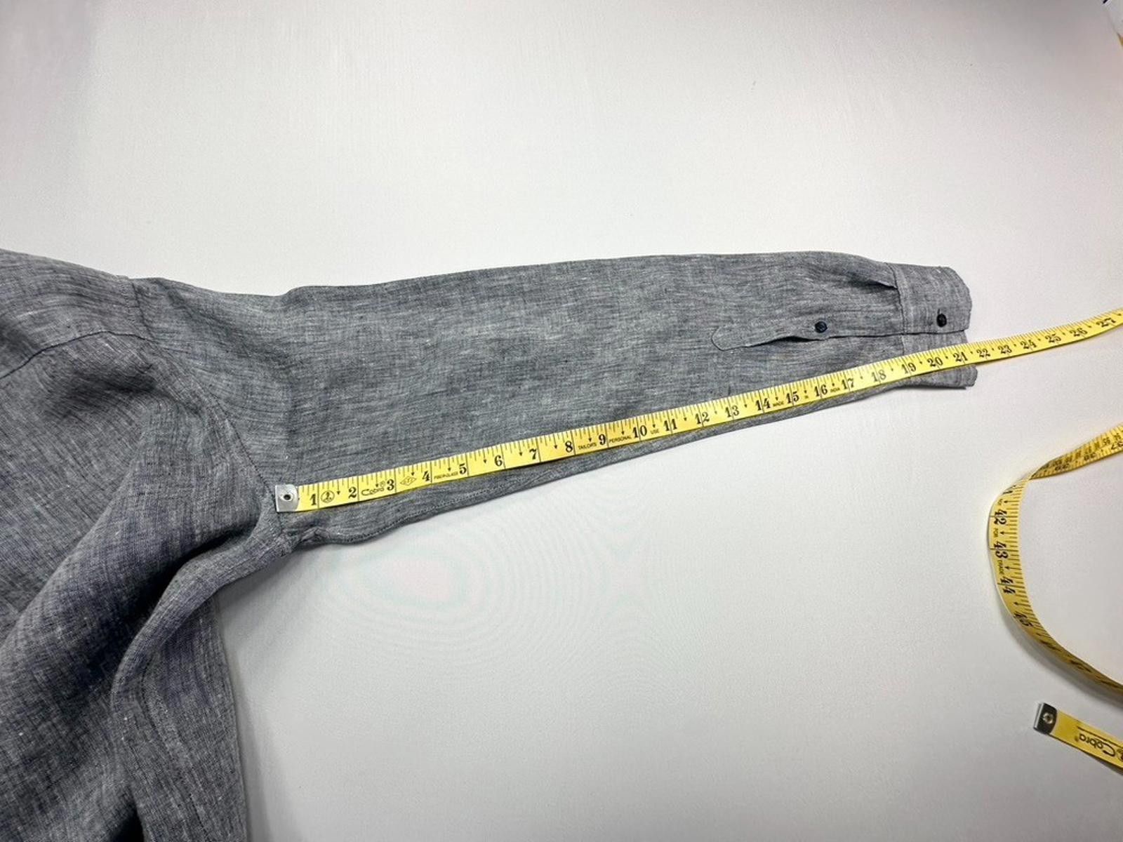 Michael Kors Michael Kors Slim Fit Long Sleeve Button Down Gray Men's S Size US S / EU 44-46 / 1 - 5 Thumbnail