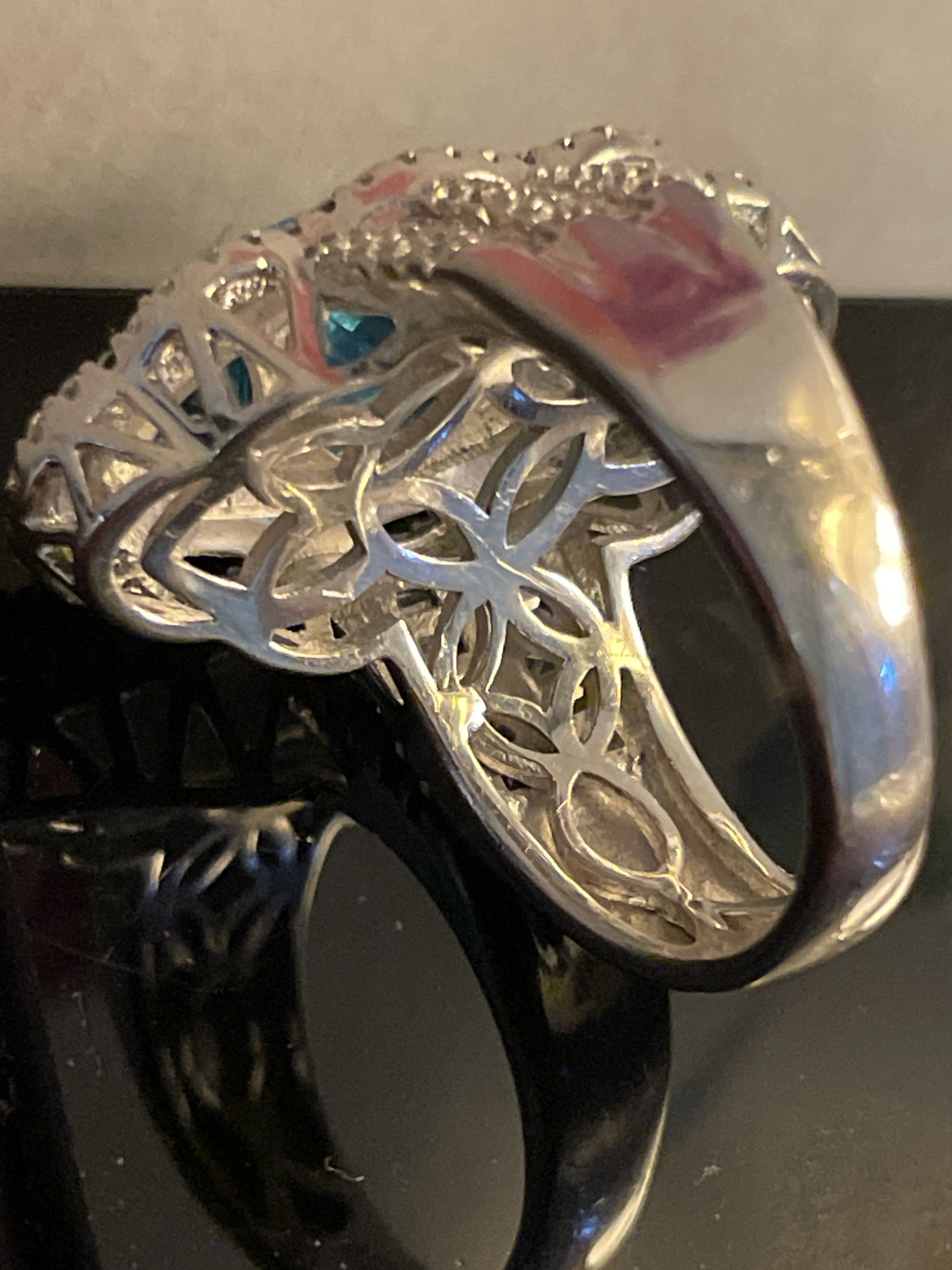 Other Aquamarine ring Size ONE SIZE - 3 Thumbnail