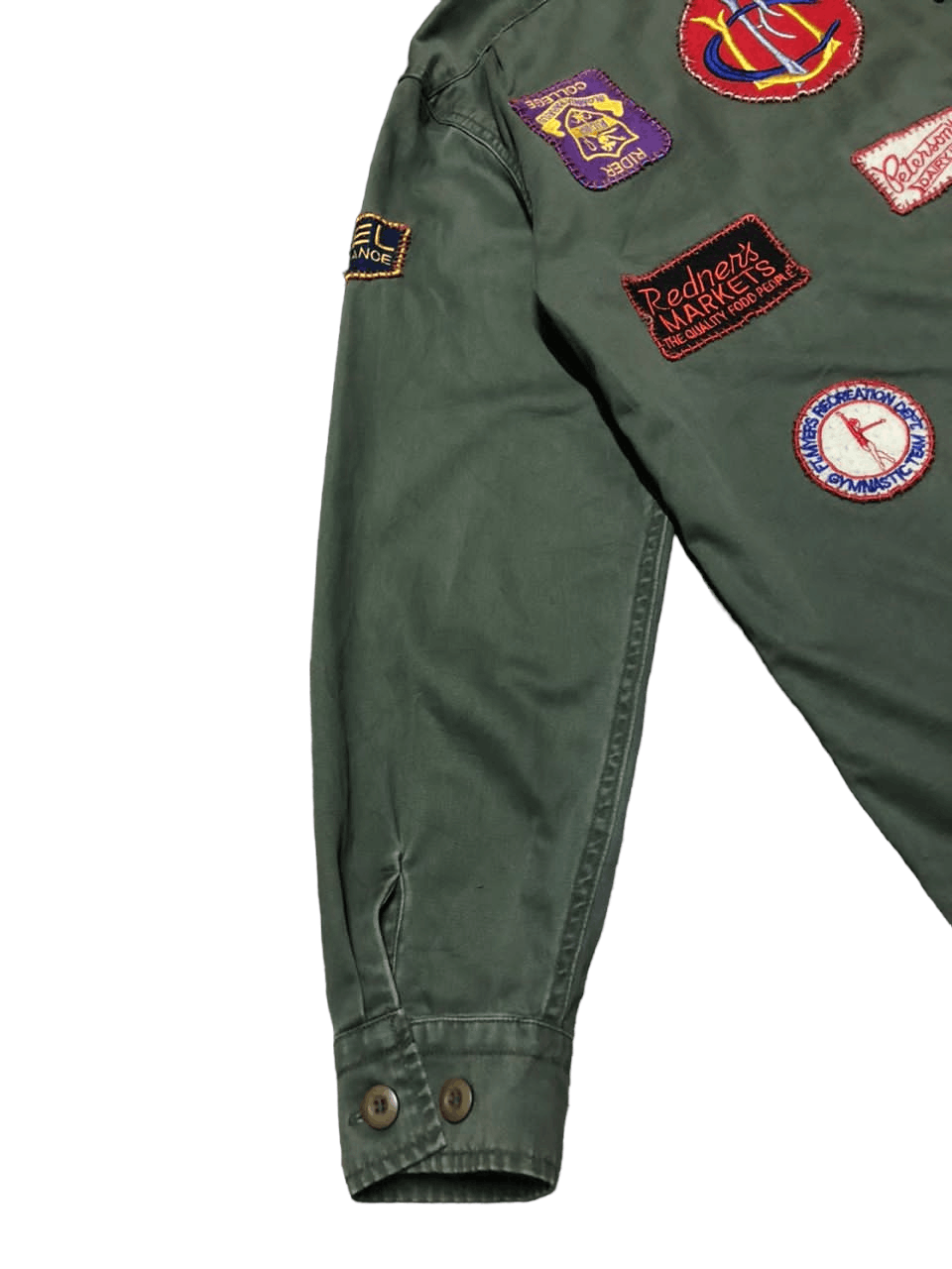Vintage Vtg Union Outfitter C-46 Button Down Shirt Custom Patch Size US M / EU 48-50 / 2 - 8 Thumbnail