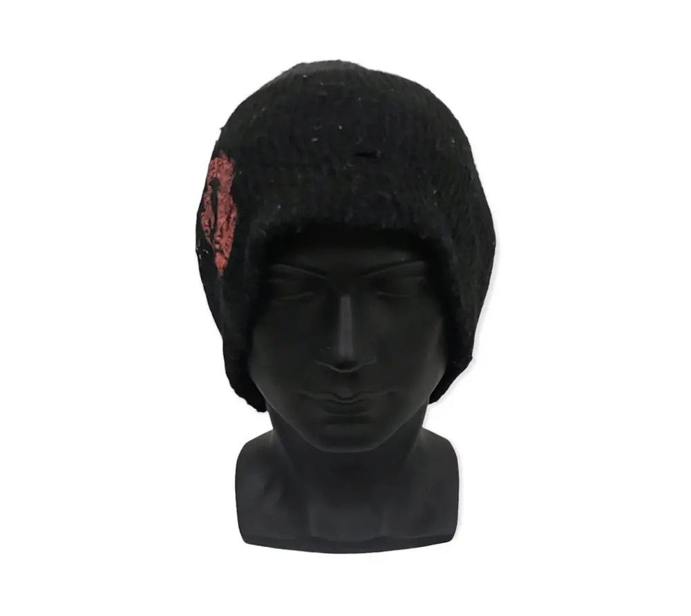 Japanese Brand × Vintage Japanese Brand Dragon Stripe Design Beanie Hat Size ONE SIZE - 2 Thumbnail