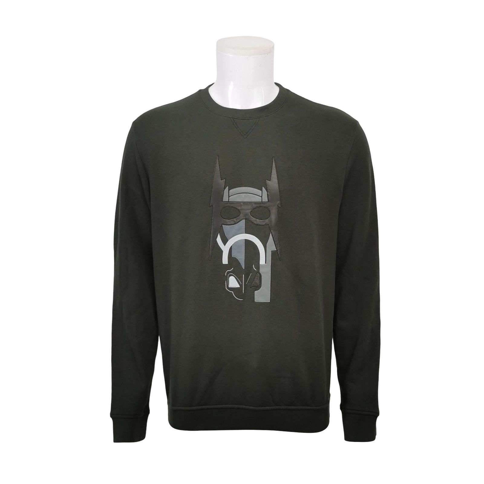 Hermes Hermes Lambskin Patch Cotton Sweatshirt Size L Size US L / EU 52-54 / 3 - 1 Thumbnail