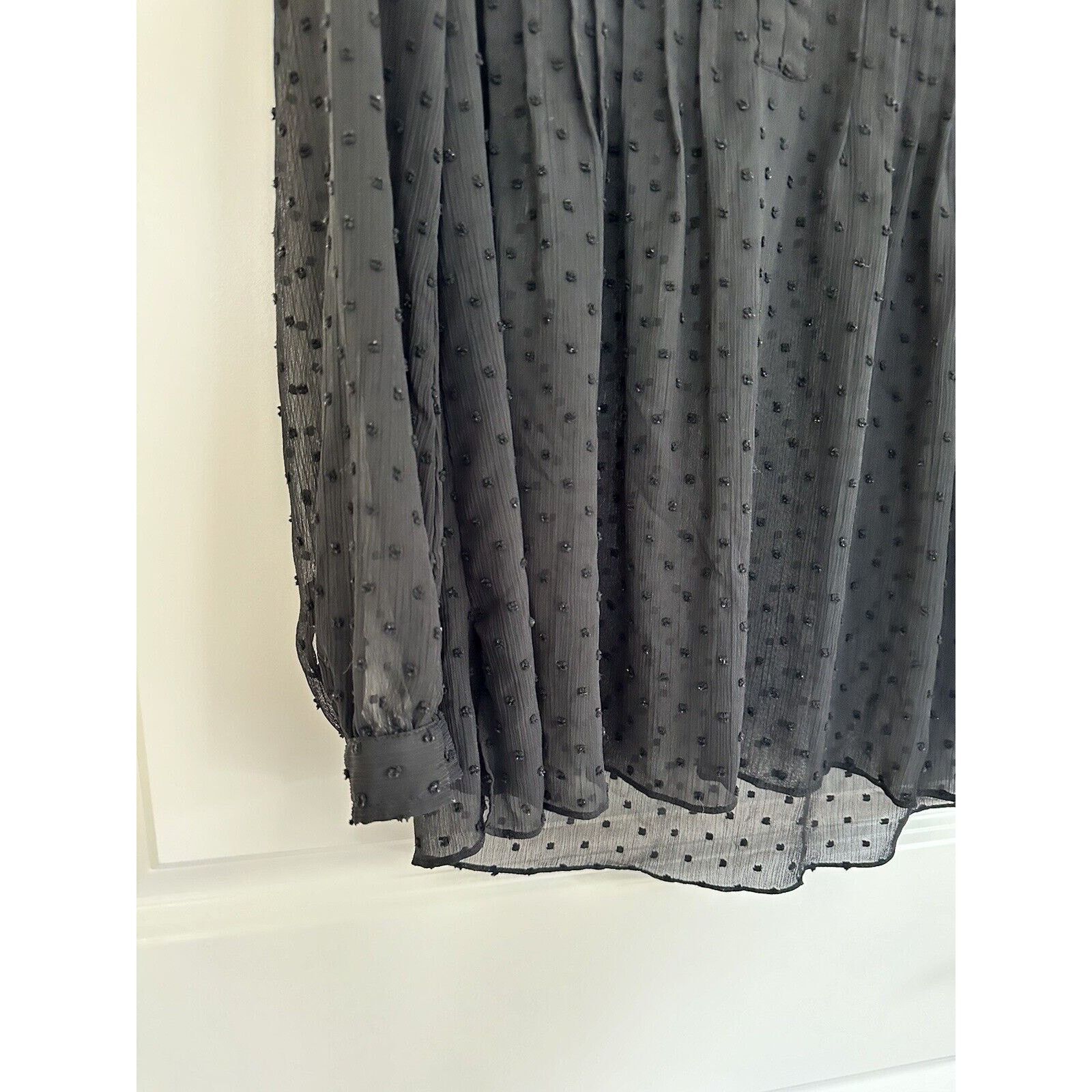 Other Max Studio Black Bohemian Blouse Women’s Size Small Size S / US 4 / IT 40 - 4 Thumbnail