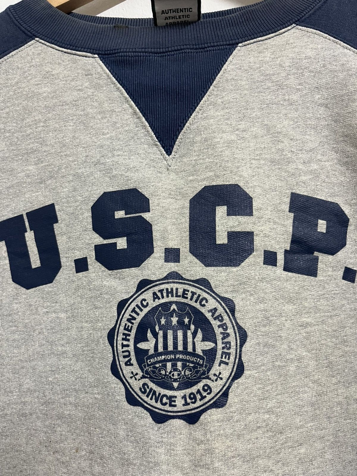 Beams Japan × Champion 💥Steal💥 Vintage CHAMPION by Jaspo USSP Pullover Sweatshirts Size US L / EU 52-54 / 3 - 6 Thumbnail