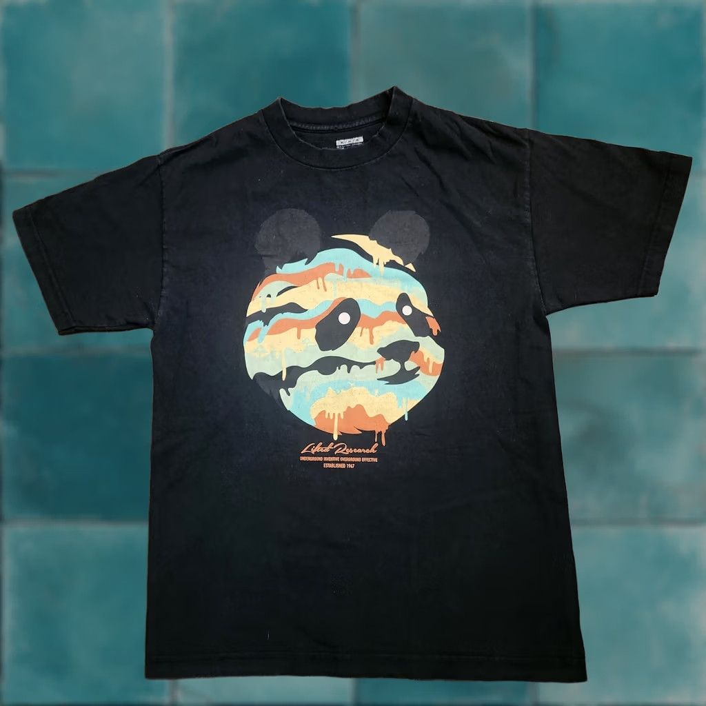 Vintage LRG Shirt Mens M Black Lifted Research Group Panda Graphic Streetwear Size US M / EU 48-50 / 2 - 1 Thumbnail