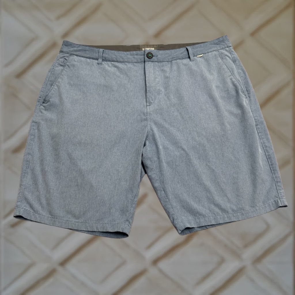 Tommy Bahama Linksoul Micro Perforated Performance Golf Chino Shorts Mens 38 Blue Stretch Size US 36 / EU 52 - 1 Thumbnail