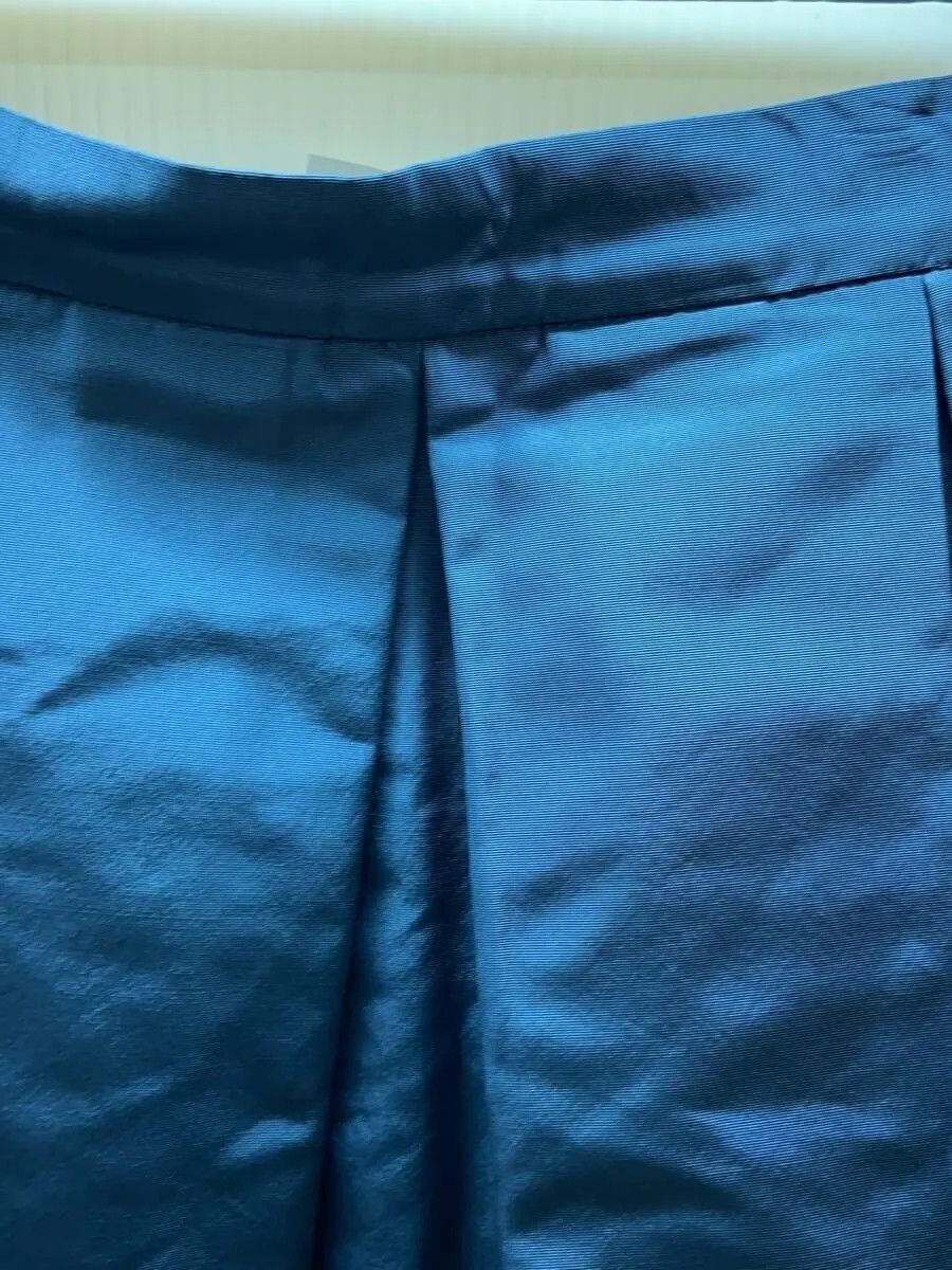 Prada Pleated Cotton Skirt Size 23" - 3 Thumbnail