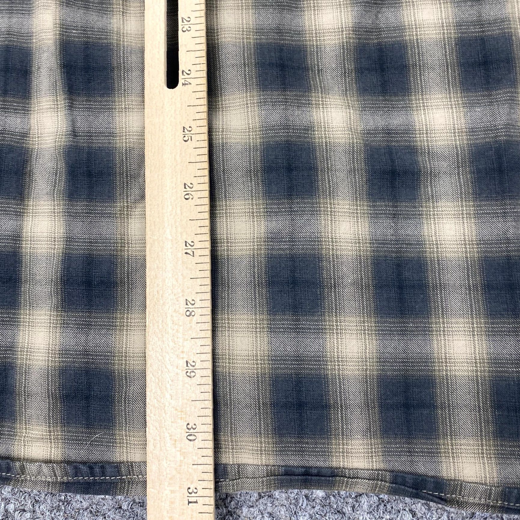 Eddie Bauer Eddie Bauer Mens Shirt 2XL Gray Plaid Button-Up Cotton Long Sleeve Casual Size US XXL / EU 58 / 5 - 7 Thumbnail