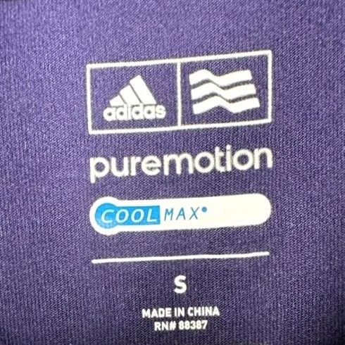 Adidas Adidas Pure Motion Golf Polo Shirt Mens Small Purple Blue Colorblock Logo Rugby Shirt Size US S / EU 44-46 / 1 - 5 Thumbnail