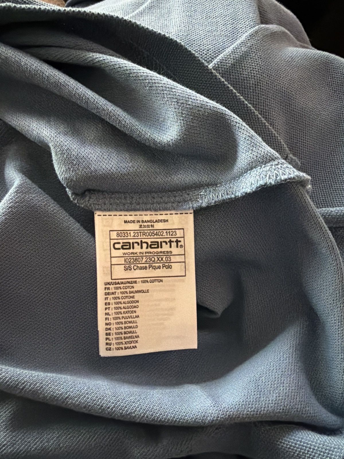 Carhartt Wip Carhartt WIP Polo Shirt Size US XL / EU 56 / 4 - 2 Thumbnail