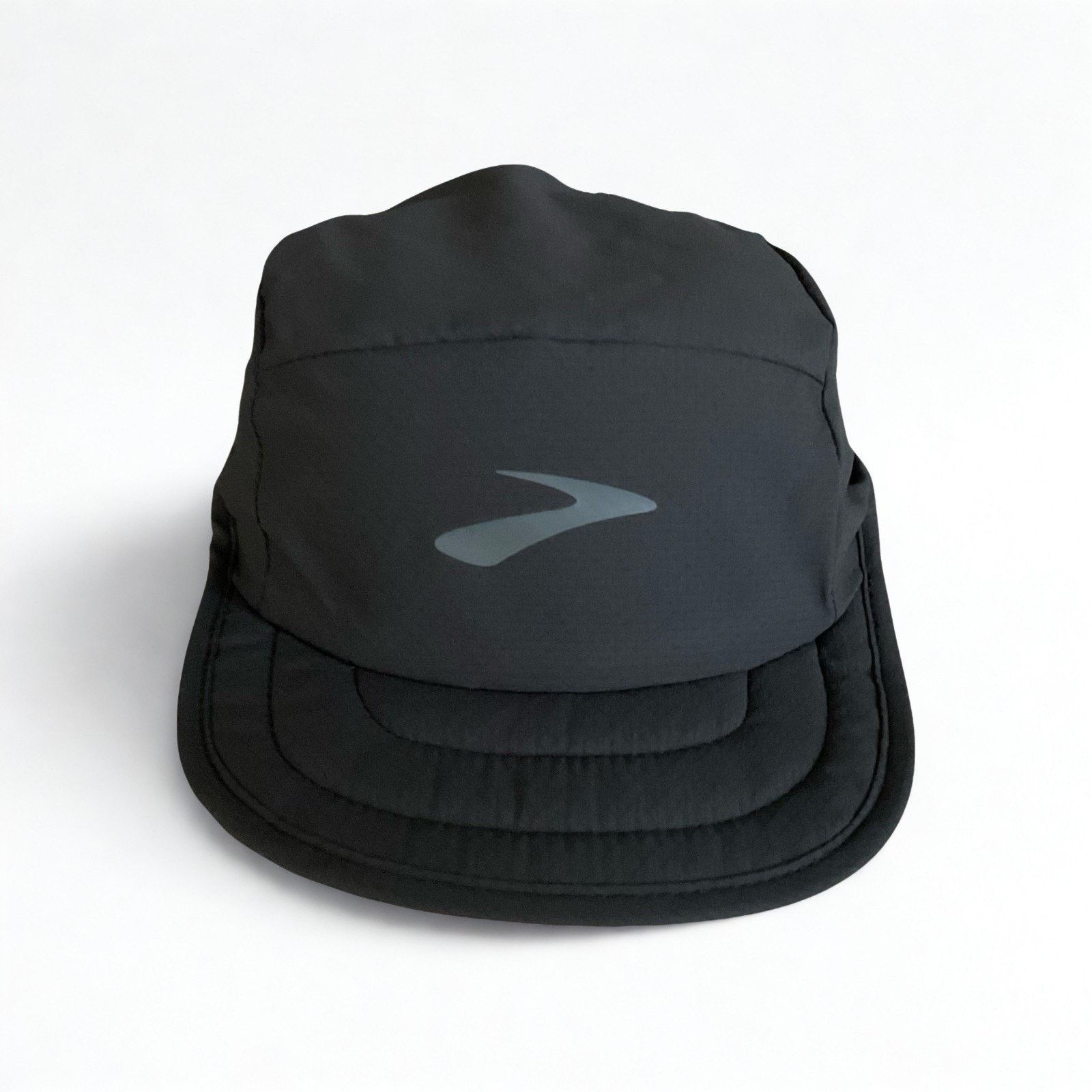 Brooks Brooks Lightweight Packable Propel Running Hat Black 5 Panel Size ONE SIZE - 2 Thumbnail