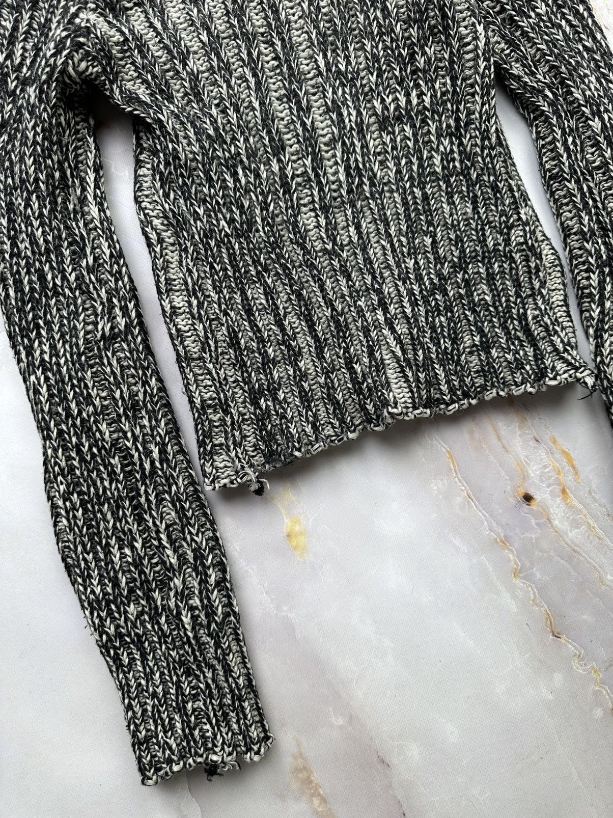 Japanese Brand Vintage Ribbed Zip Sweater Size S / US 4 / IT 40 - 8 Thumbnail