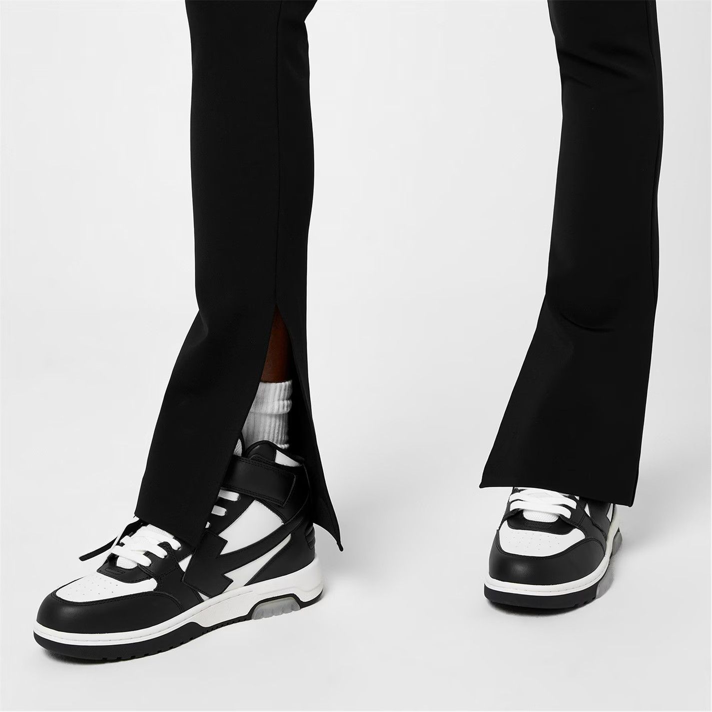 Off-White o1g2r1mq1224 Legging in Black Size 25" / US 0 / IT 36 - 3 Thumbnail
