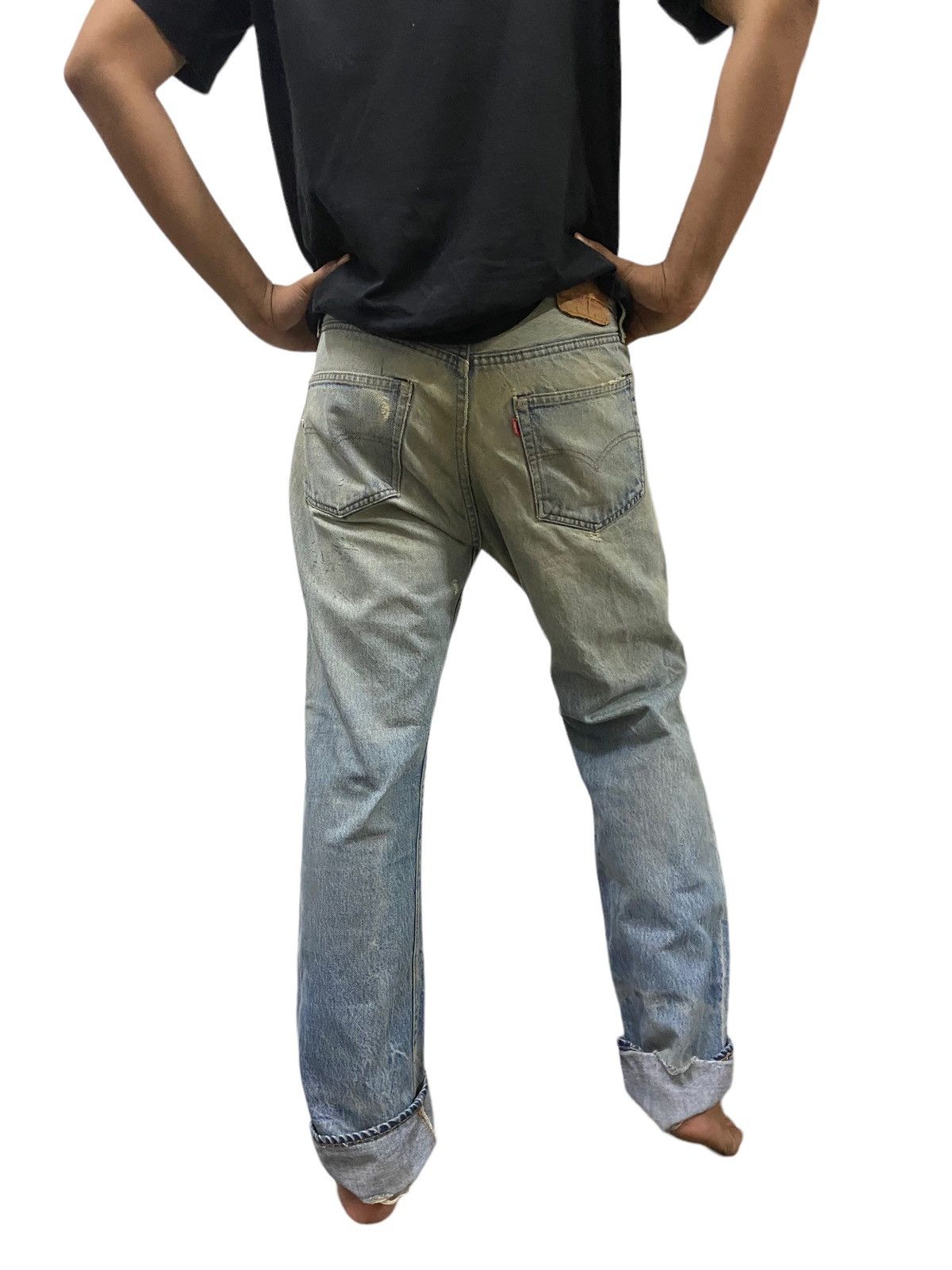 Levi's × Levi's Vintage Clothing Crazy Vintage Levis 60s 501 Rindem No6 ButtonFly Jeans Size US 32 / EU 48 - 2 Thumbnail