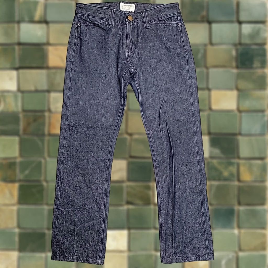 Vintage Current/Elliott Charlotte Gainsbourg Jeans Men 26 Blue Slim Straight Made In USA Size US 26 / EU 42 - 1 Thumbnail