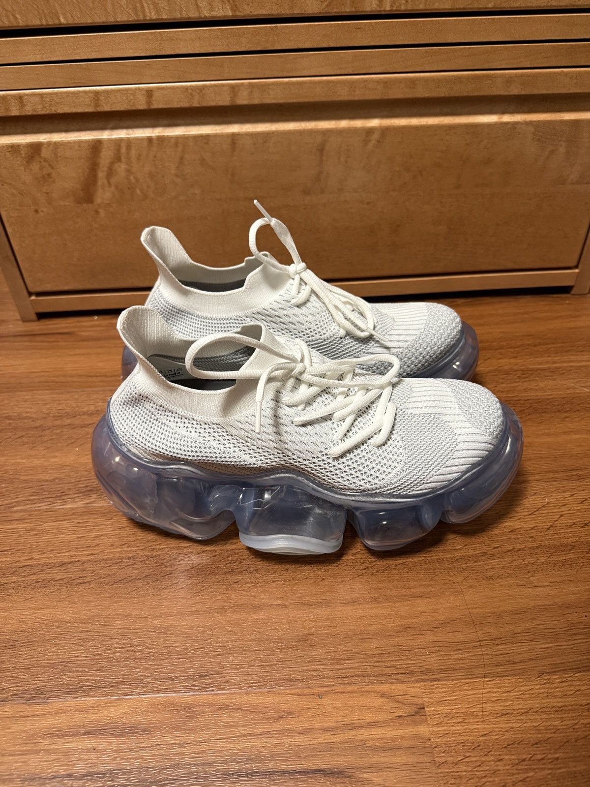 靴 24cm grounds MOOPIE WHITEGRAY / ICEGRAY grounds moopie white gray icegray