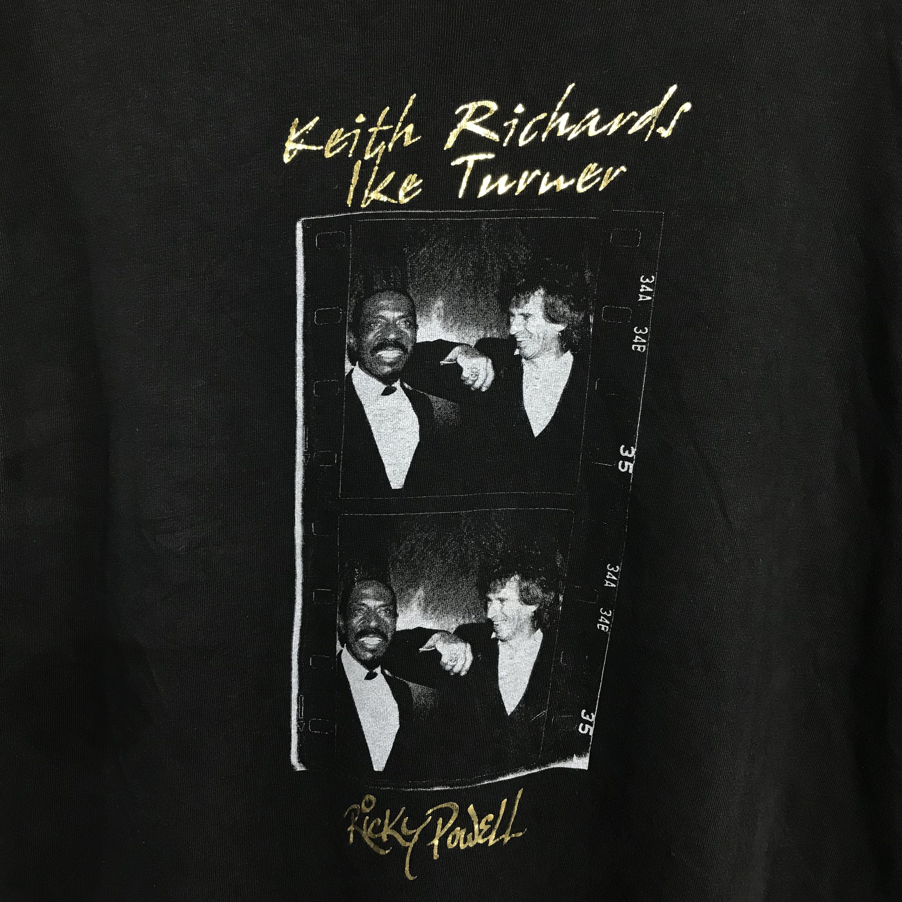 Band Tees Vintage Big L keith richards NYC With Ricky Powell phototee Size US L / EU 52-54 / 3 - 4 Thumbnail