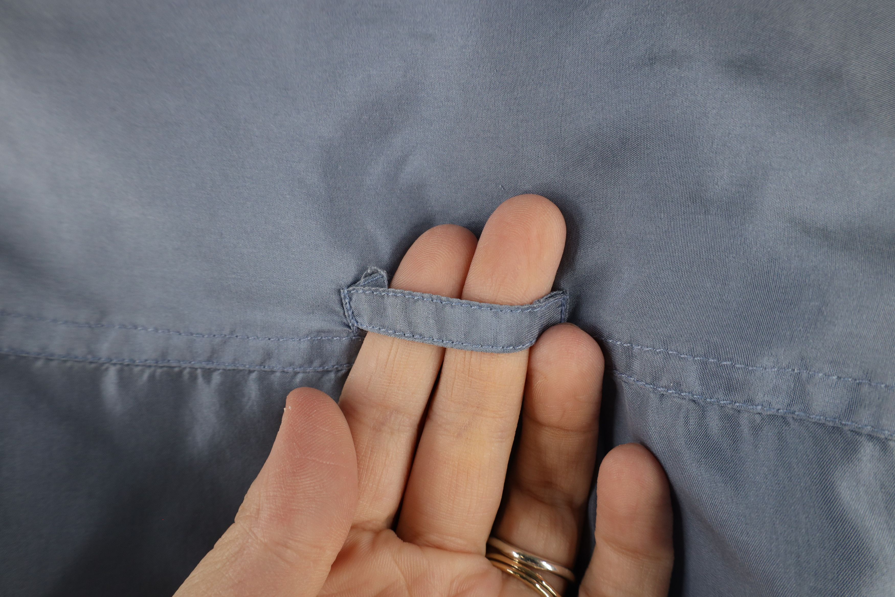 Vintage Vintage 90s Streetwear Silk Collared Button Shirt Blue Size US M / EU 48-50 / 2 - 13 Thumbnail