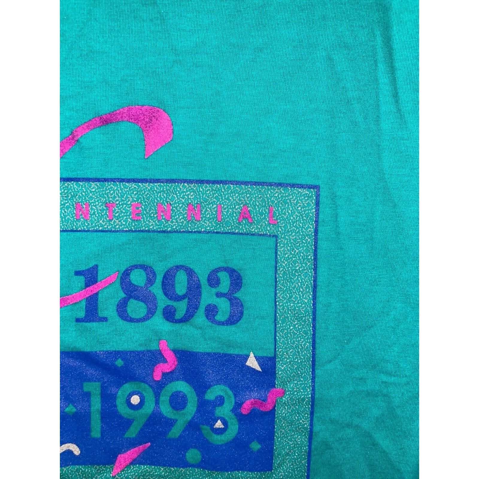 Jerzees Vintage Montana State University Shirt Teal Tee 90s VTG L Size US L / EU 52-54 / 3 - 4 Thumbnail