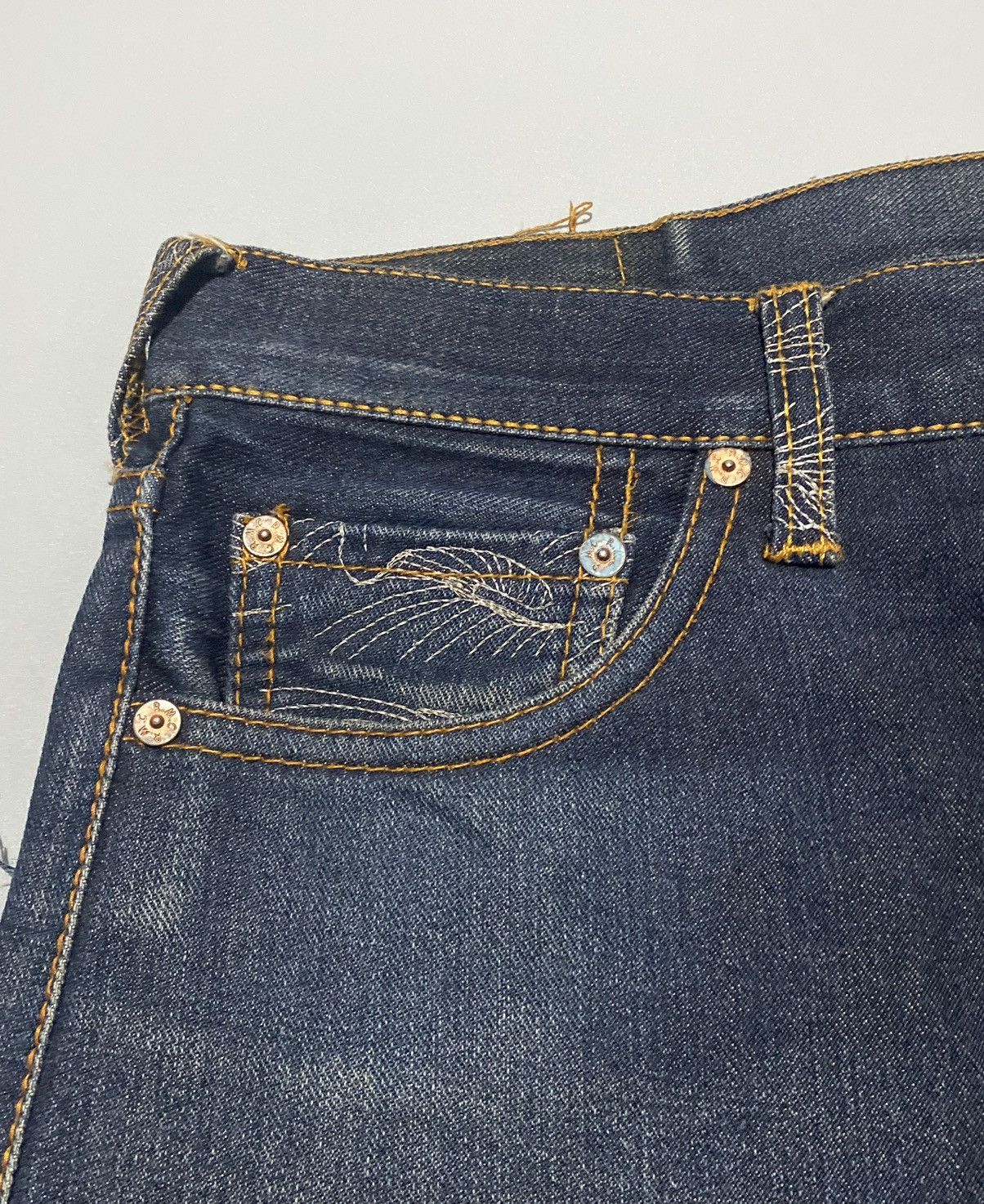 RMC Jeans Rare! Rmc Selvedge Denim Jeans Size US 34 / EU 50 - 7 Thumbnail