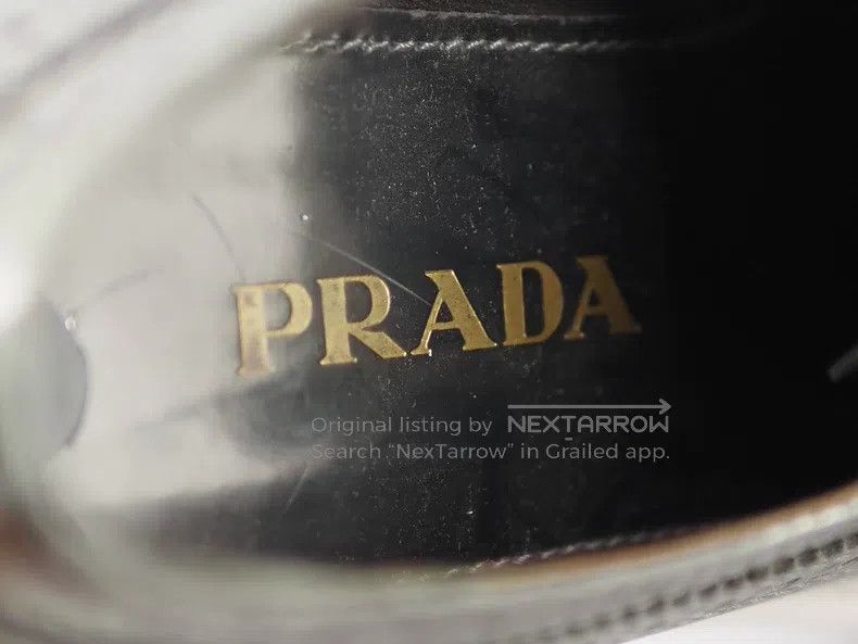 Prada Prada Silver Carved Thick Sole Mules Size US 5.5 / IT 35.5 - 4 Thumbnail